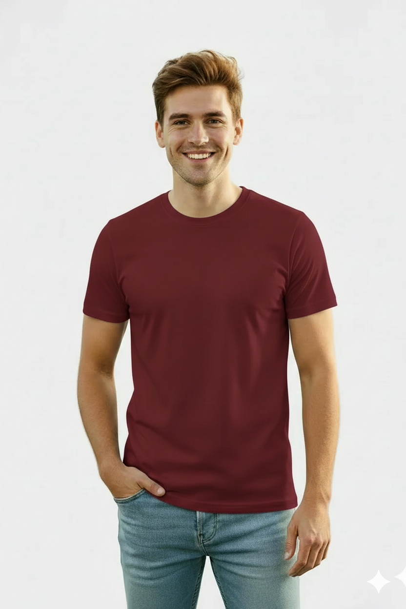 Maroon Classic Crew T-Shirt