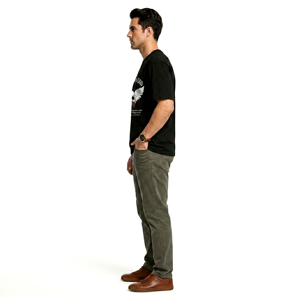 Believe in Karma Graphic T-Shirt for Men