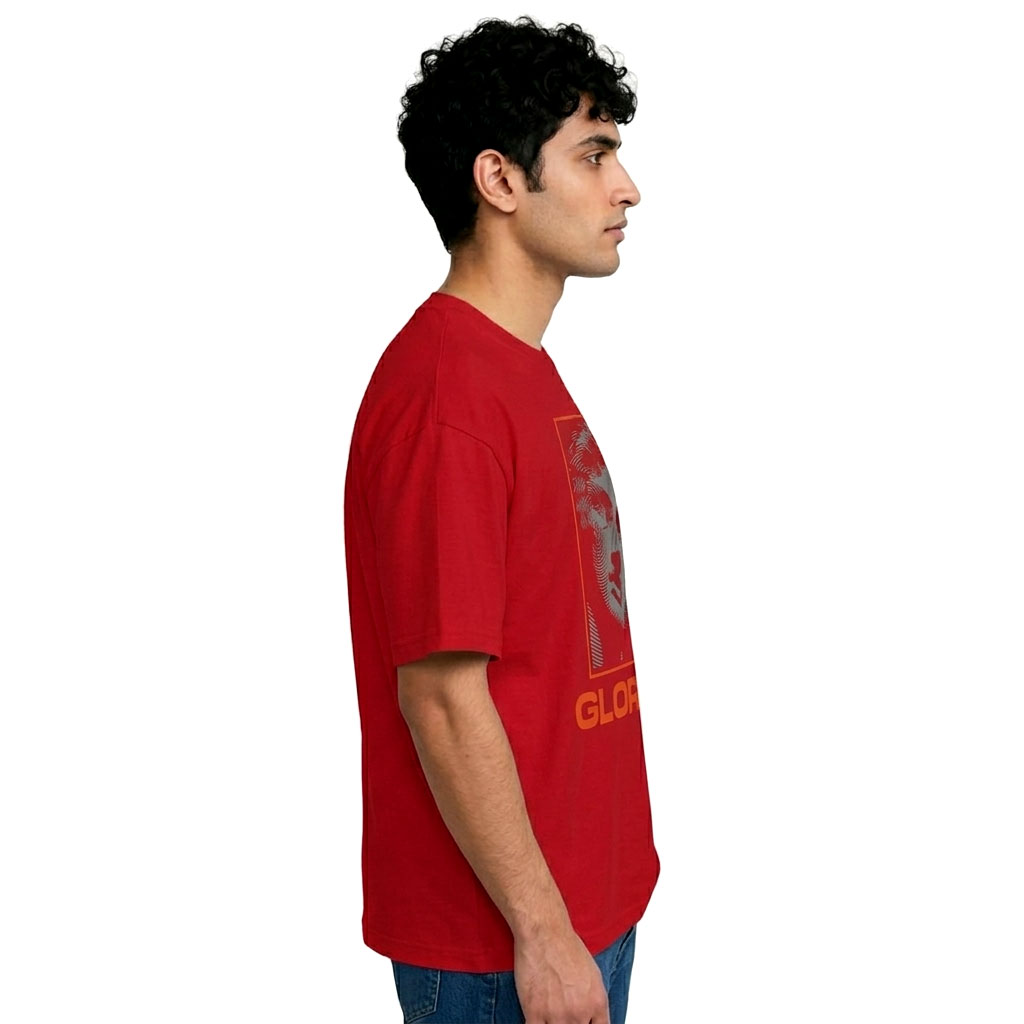 Glory Classic Art Graphic T-Shirt for Men – Red